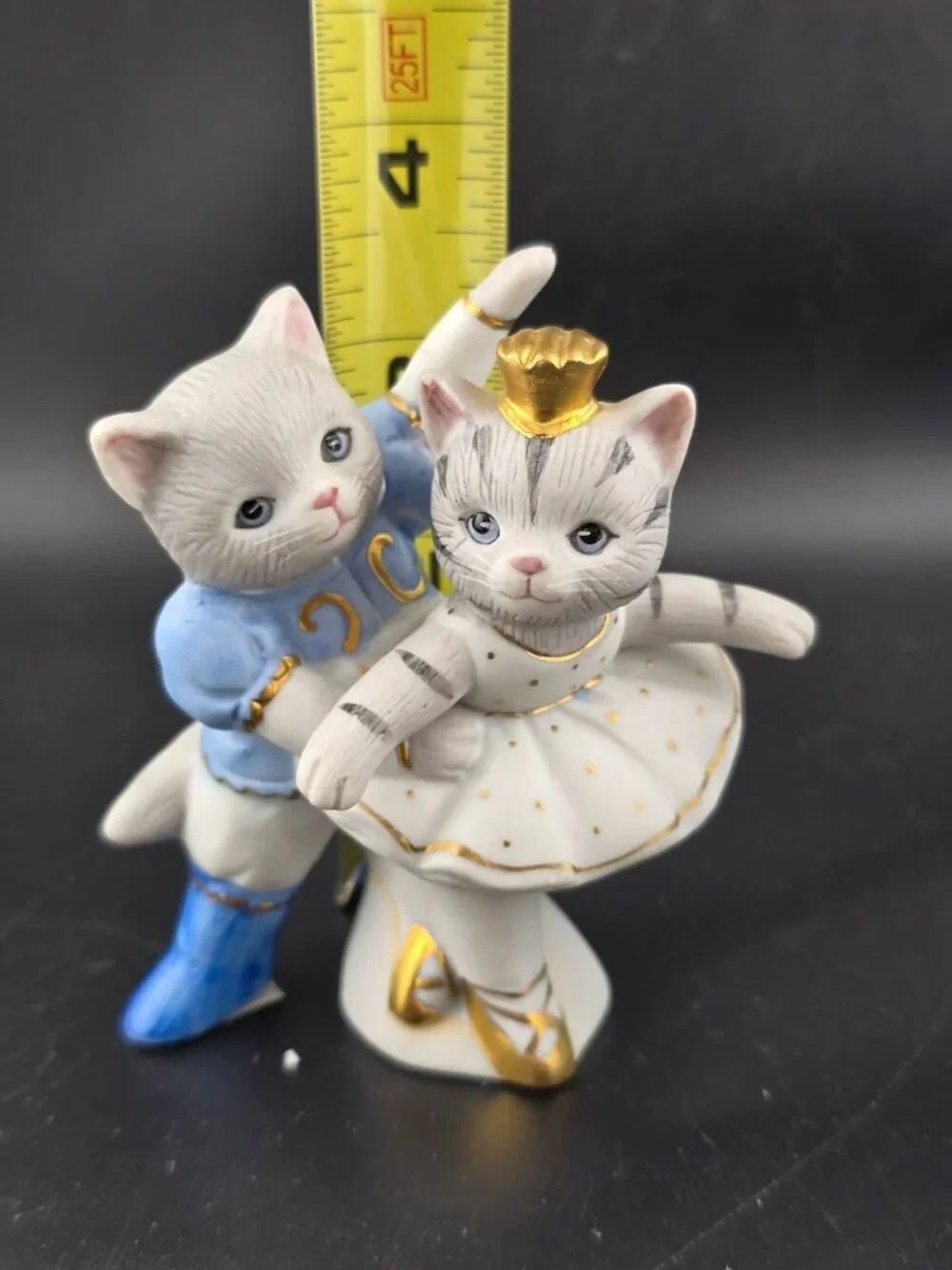 Kitty Cucumber & Albert Swan Lake Ballet Cats Schmid 1990 Annual Collectible